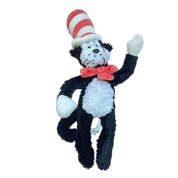 Dr Suess CAT in the HAT Plush 12” Stuffed Animal SANITIZED - Picture 1 of 2